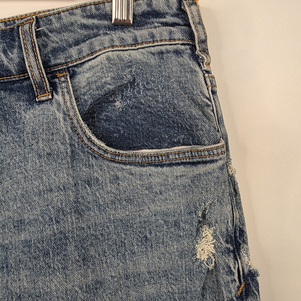 Pilcro Letterpress Anthropologie Women's Size 31 Distressed Denim Jeans Grunge - Picture 5 of 16